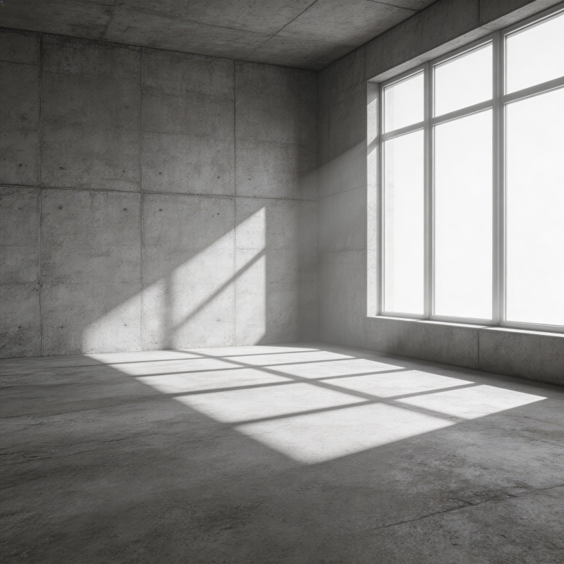 光影交错的空房间图片