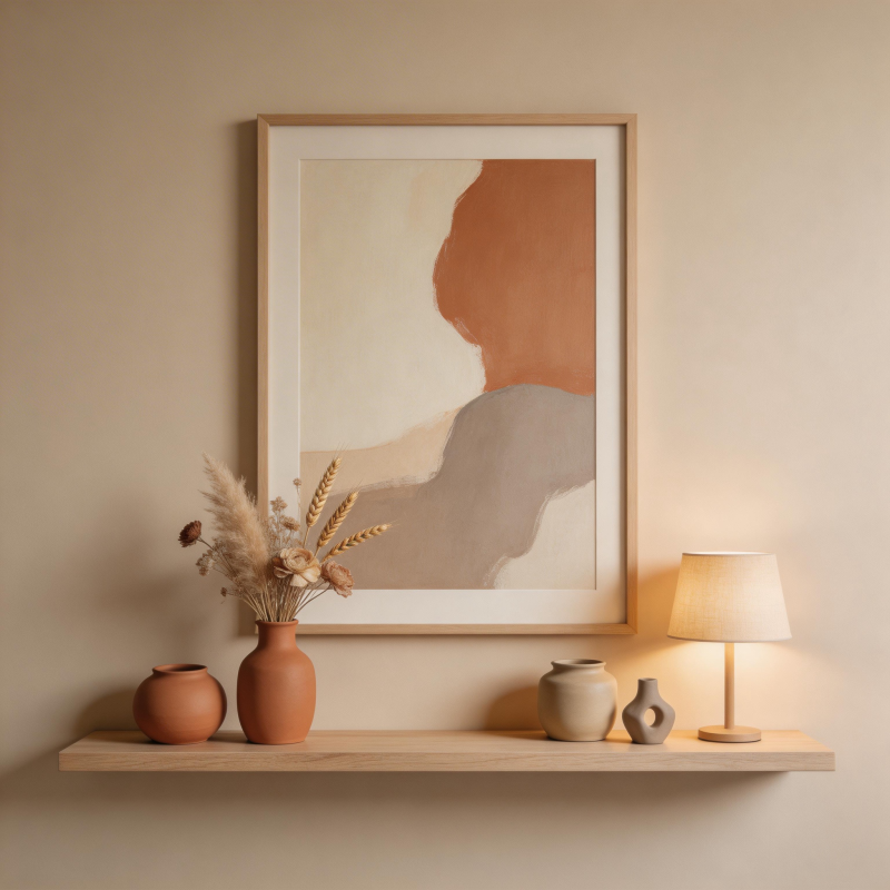 简约家居艺术角图片