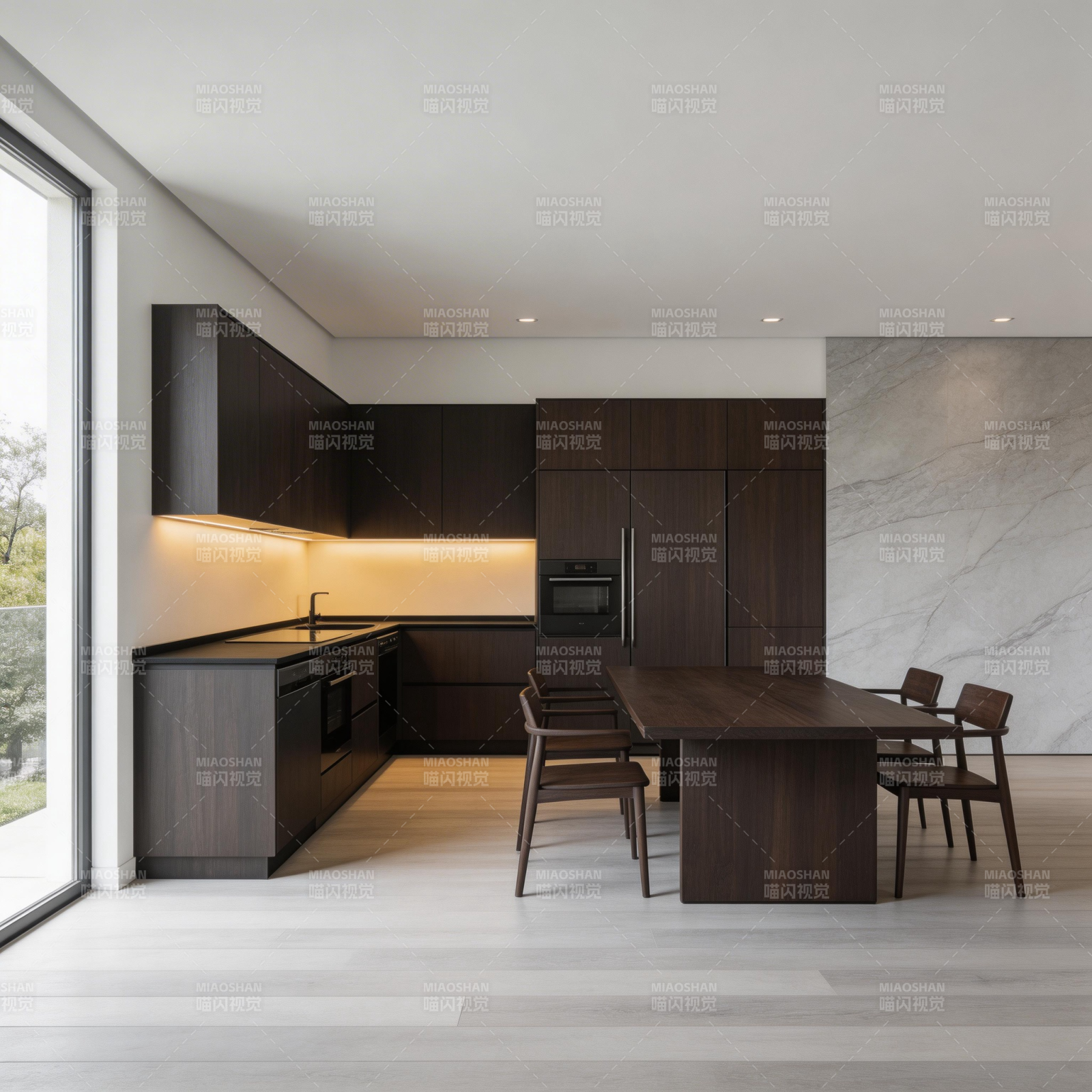 现代简约厨房设计图片