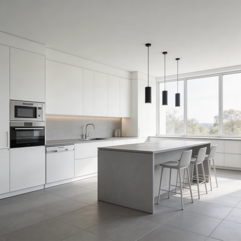 现代简约厨房设计图片