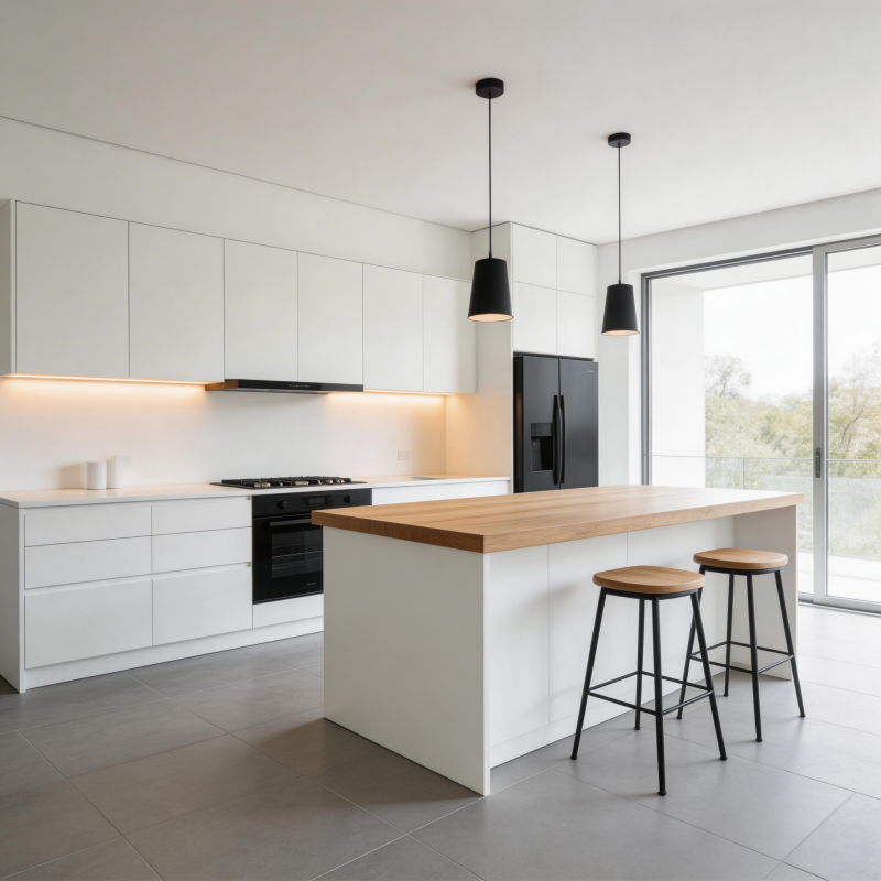 现代简约厨房设计图片