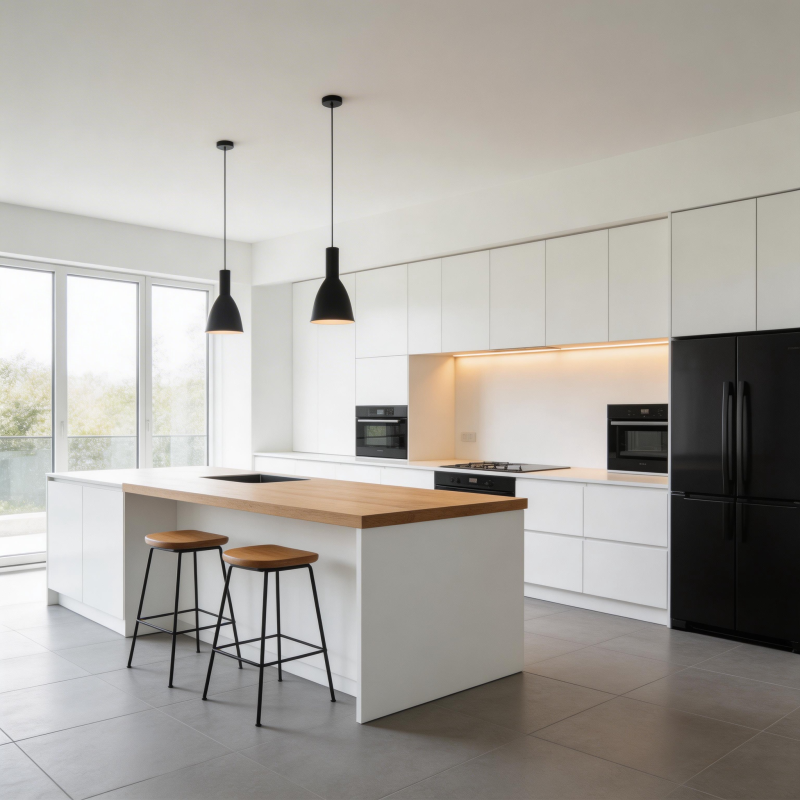 现代简约厨房设计图片