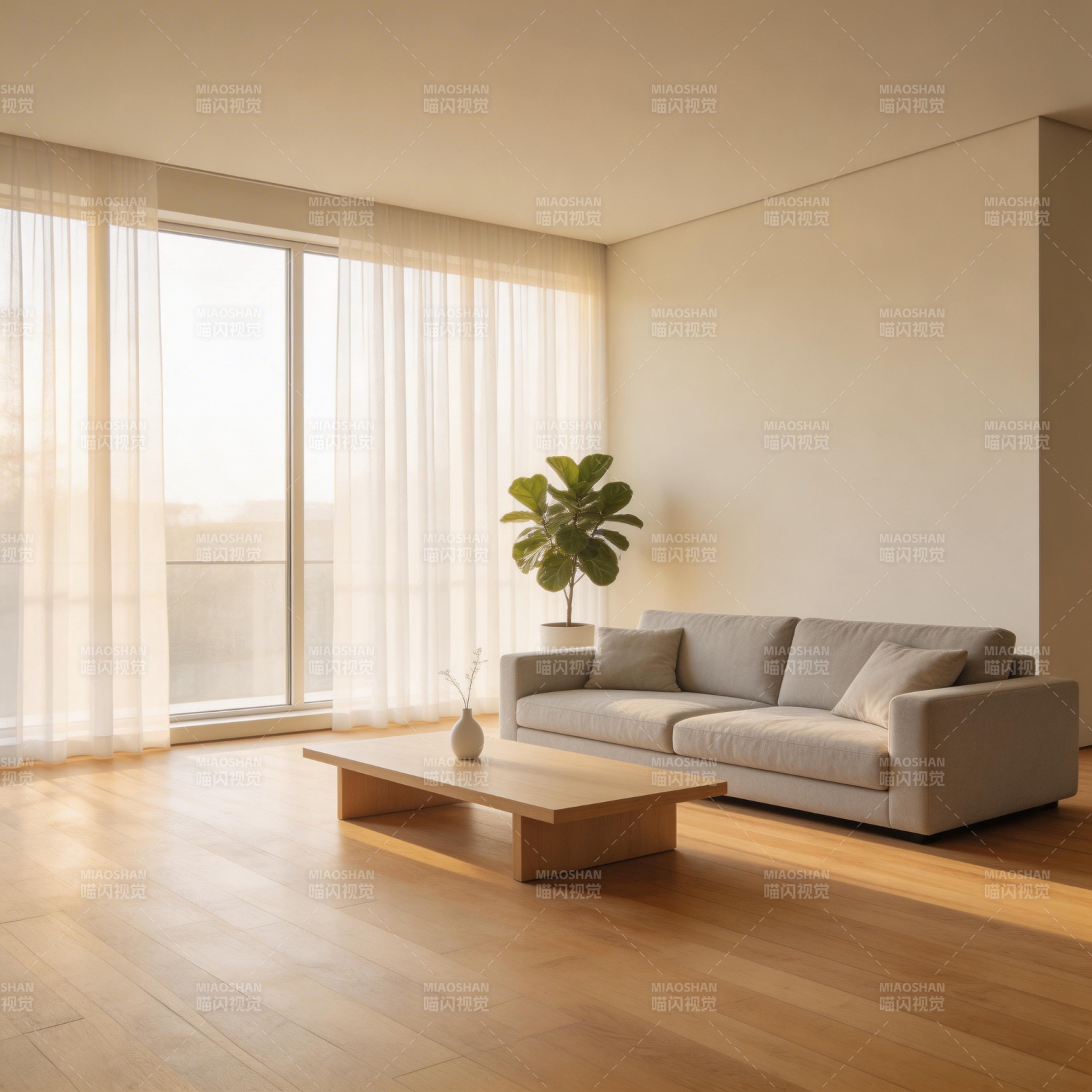 简约客厅 自然光感图片