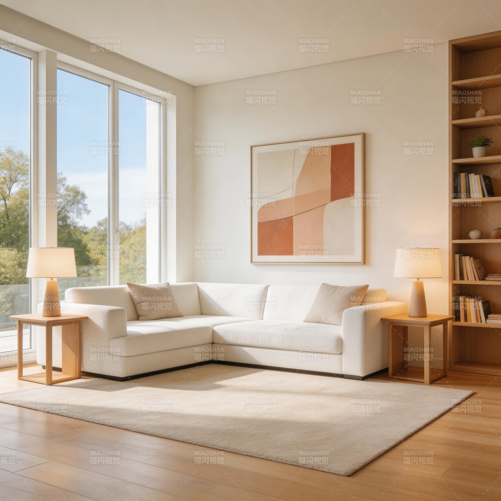 现代简约客厅设计图片