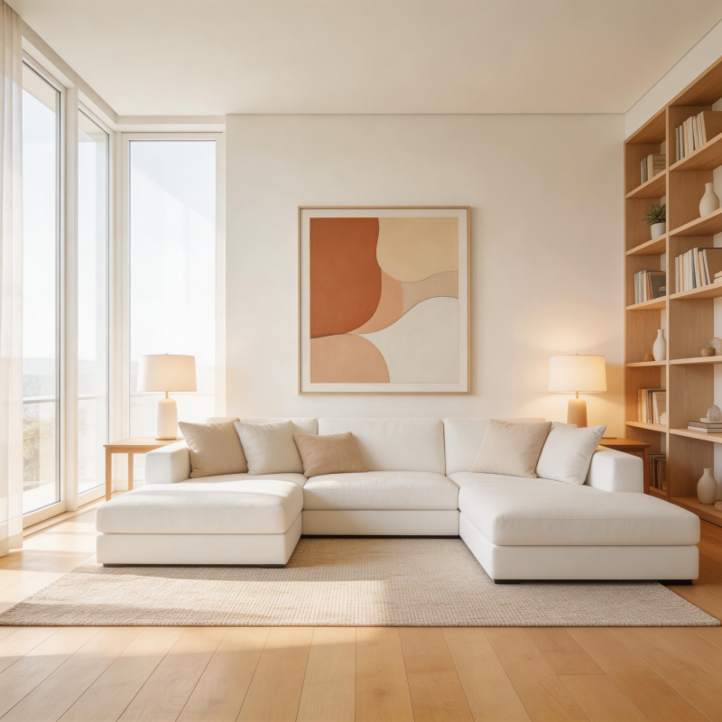 简约现代客厅设计图片