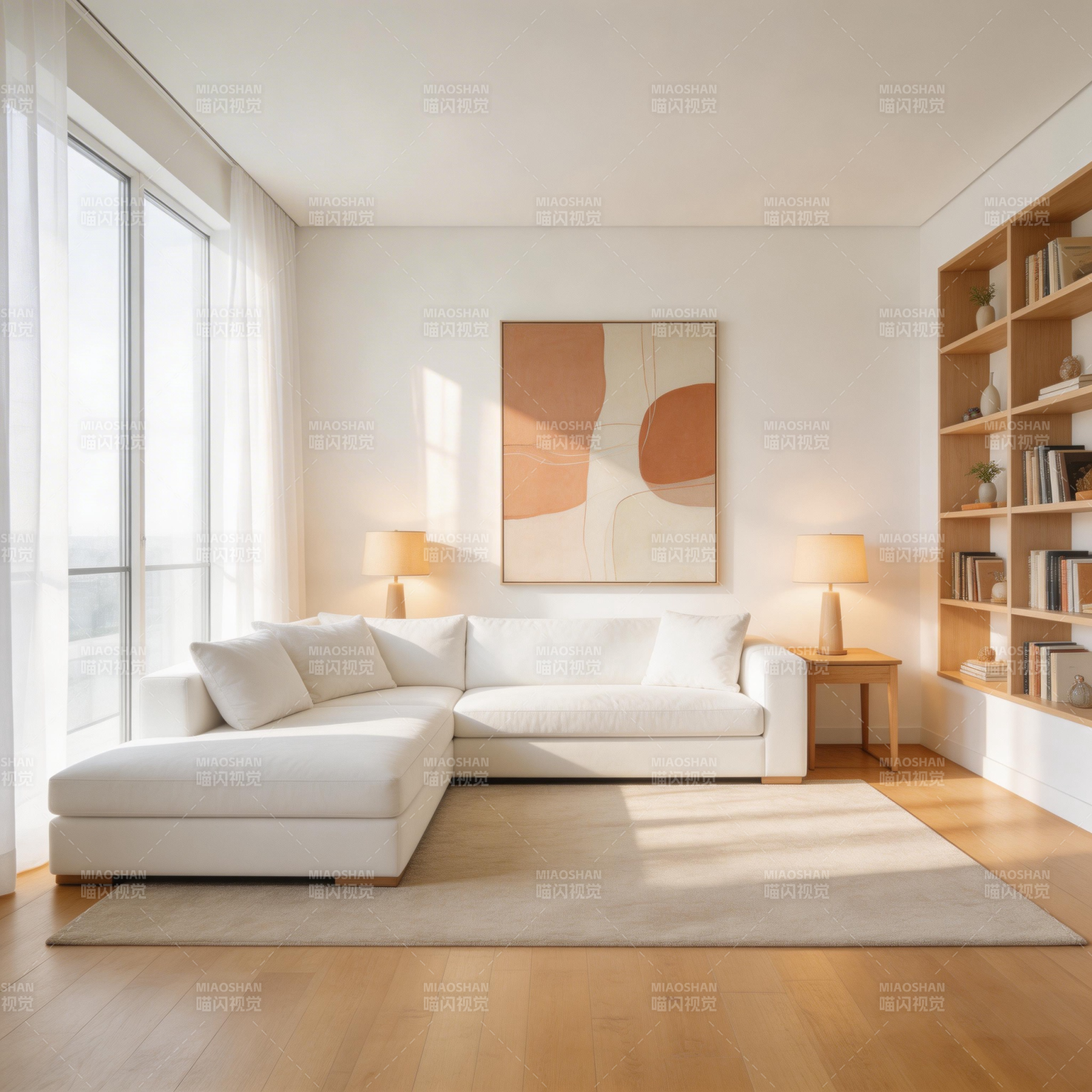 简约现代客厅设计图片