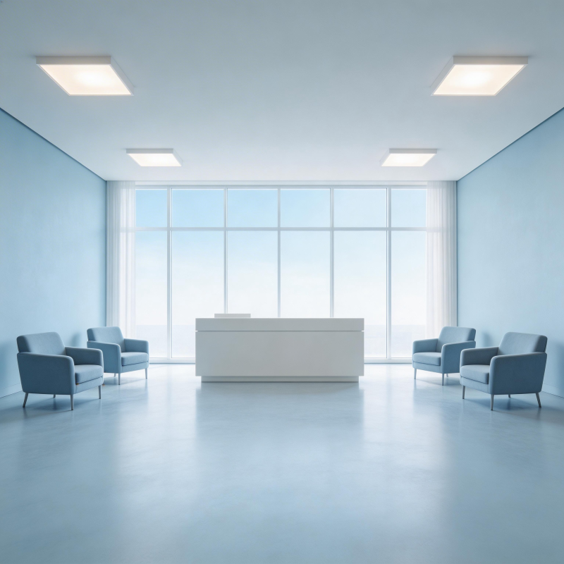 现代简约接待厅图片