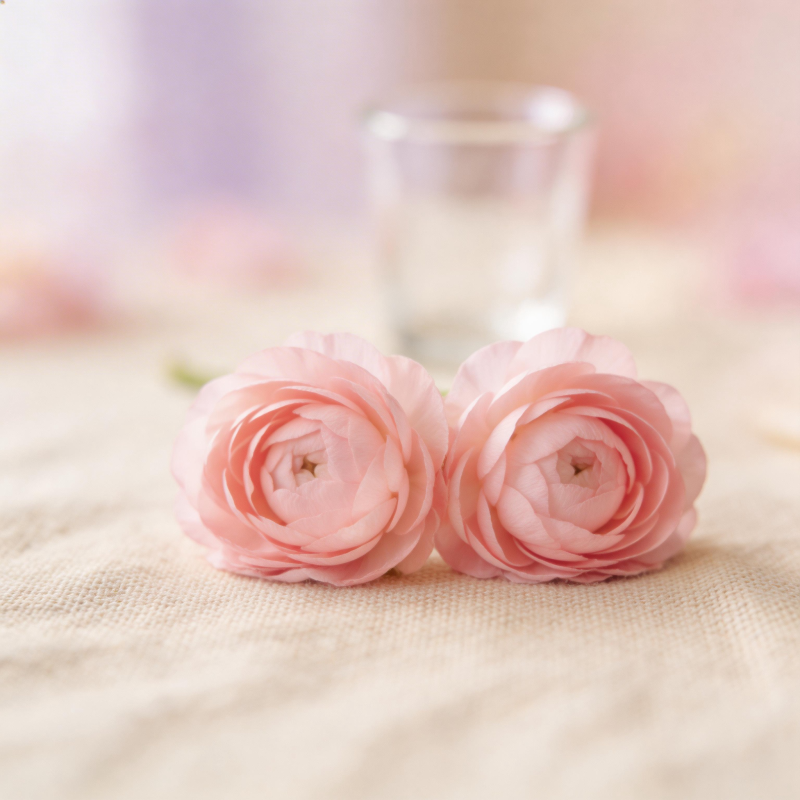 粉玫瑰静谧之美图片