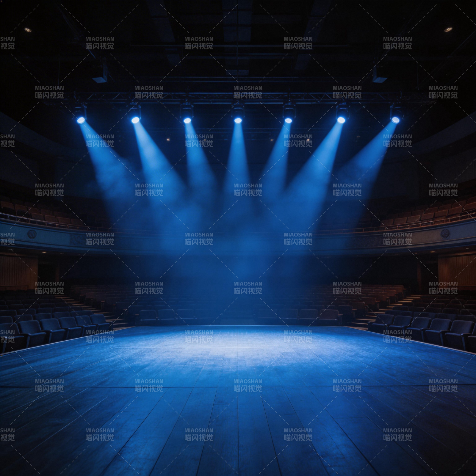 舞台聚光灯图片