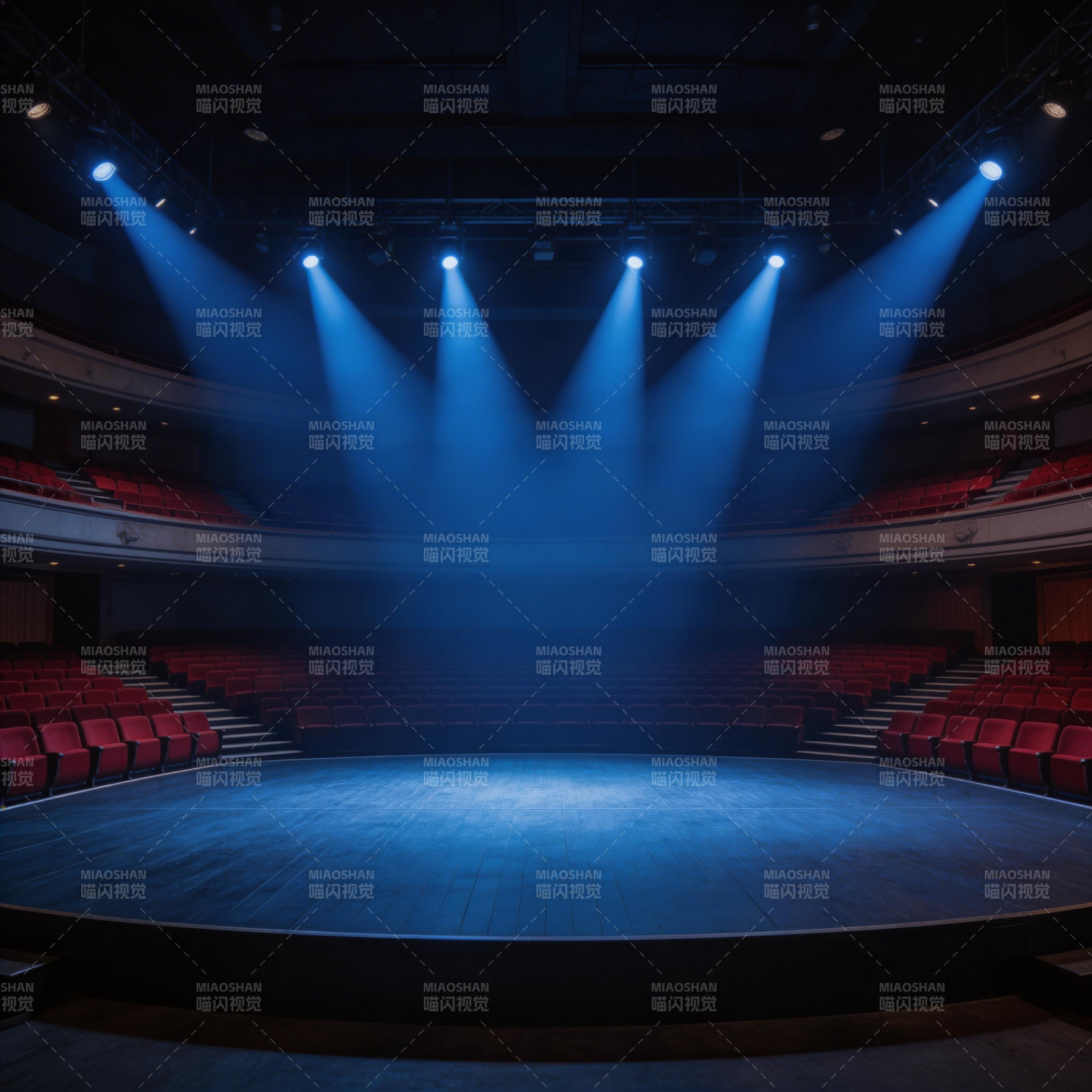 舞台聚光灯图片