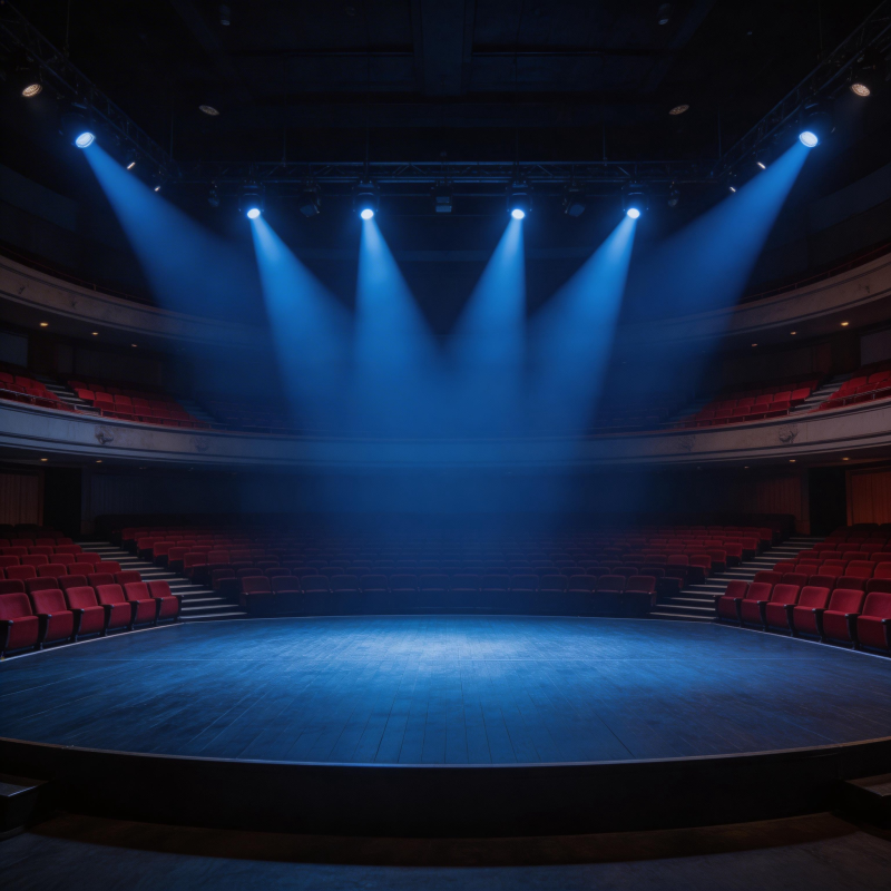 舞台聚光灯图片