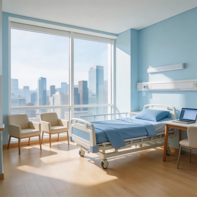 明亮病房 城市景观图片