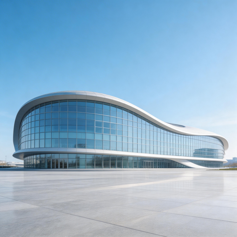 流线型现代建筑图片