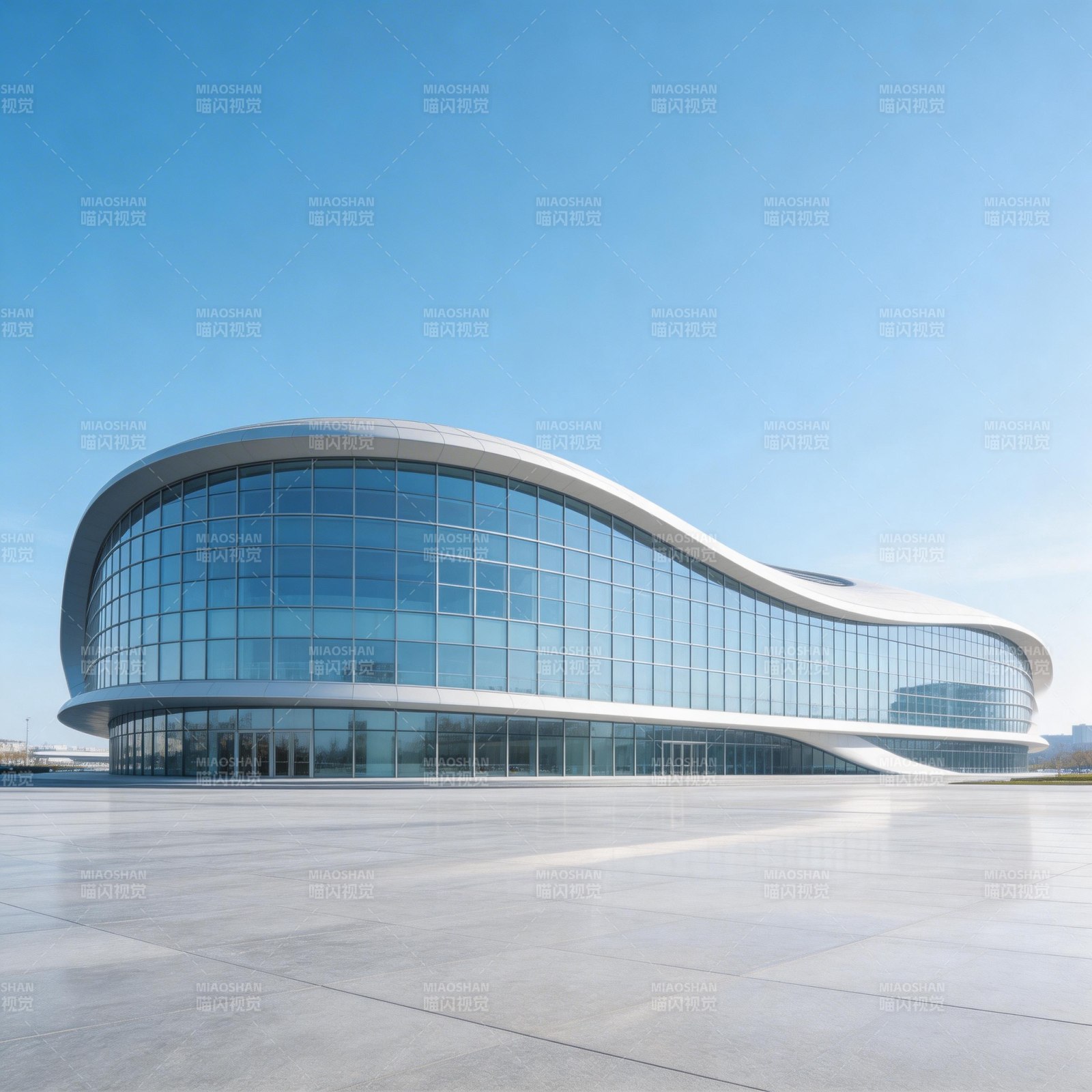 流线型现代建筑图片