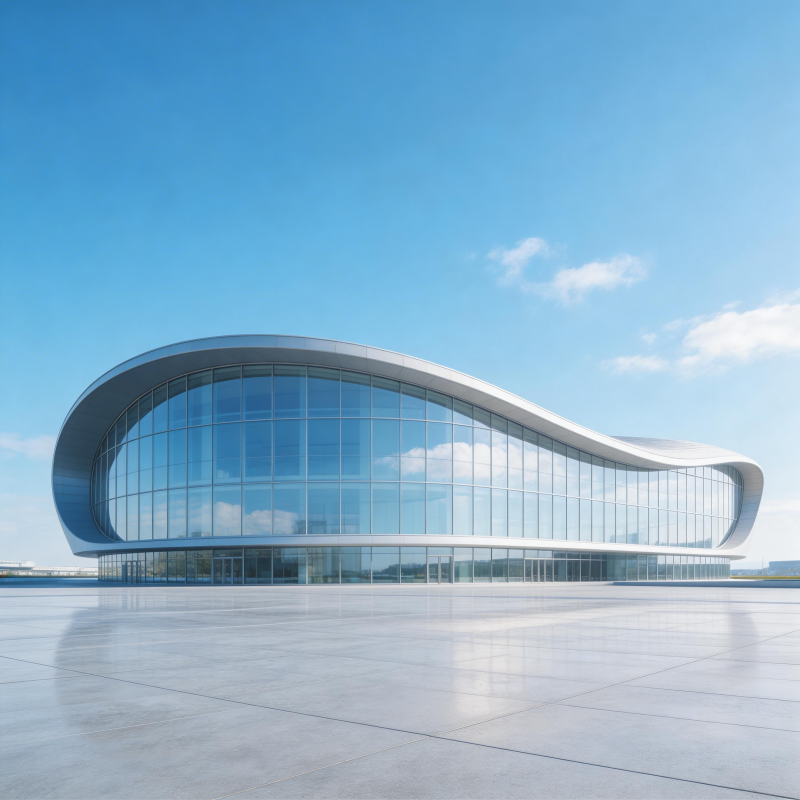 流线型现代建筑图片