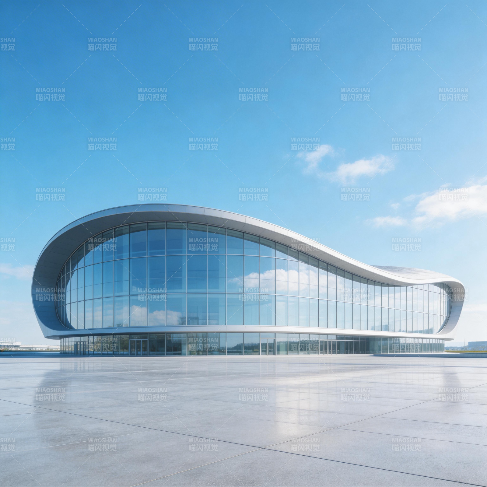 流线型现代建筑图片