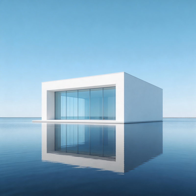 水畔立方屋图片