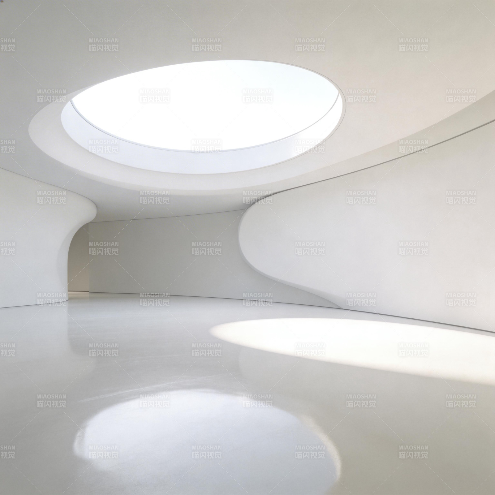 极简空间光影艺术图片