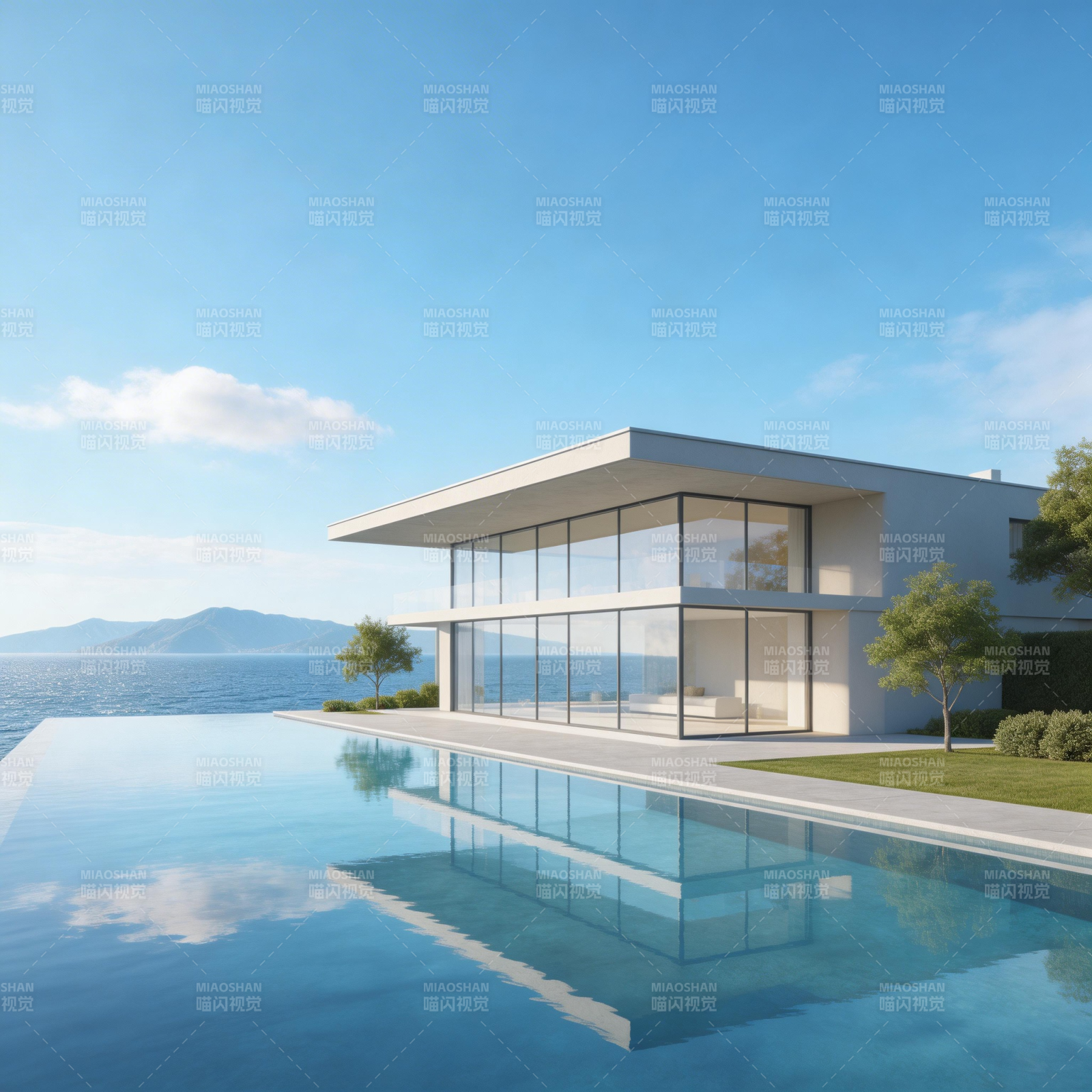 海景现代别墅图片