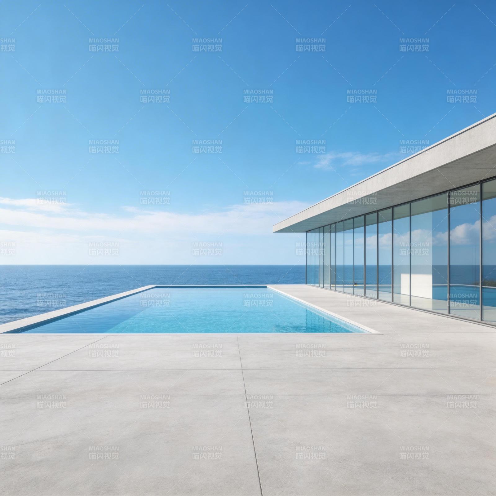 海景泳池别墅图片
