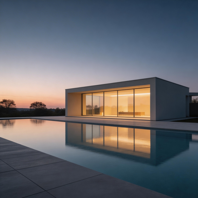 现代建筑夜景图片