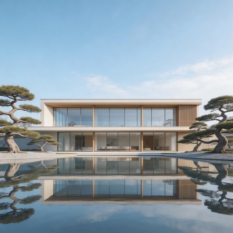 现代极简住宅图片