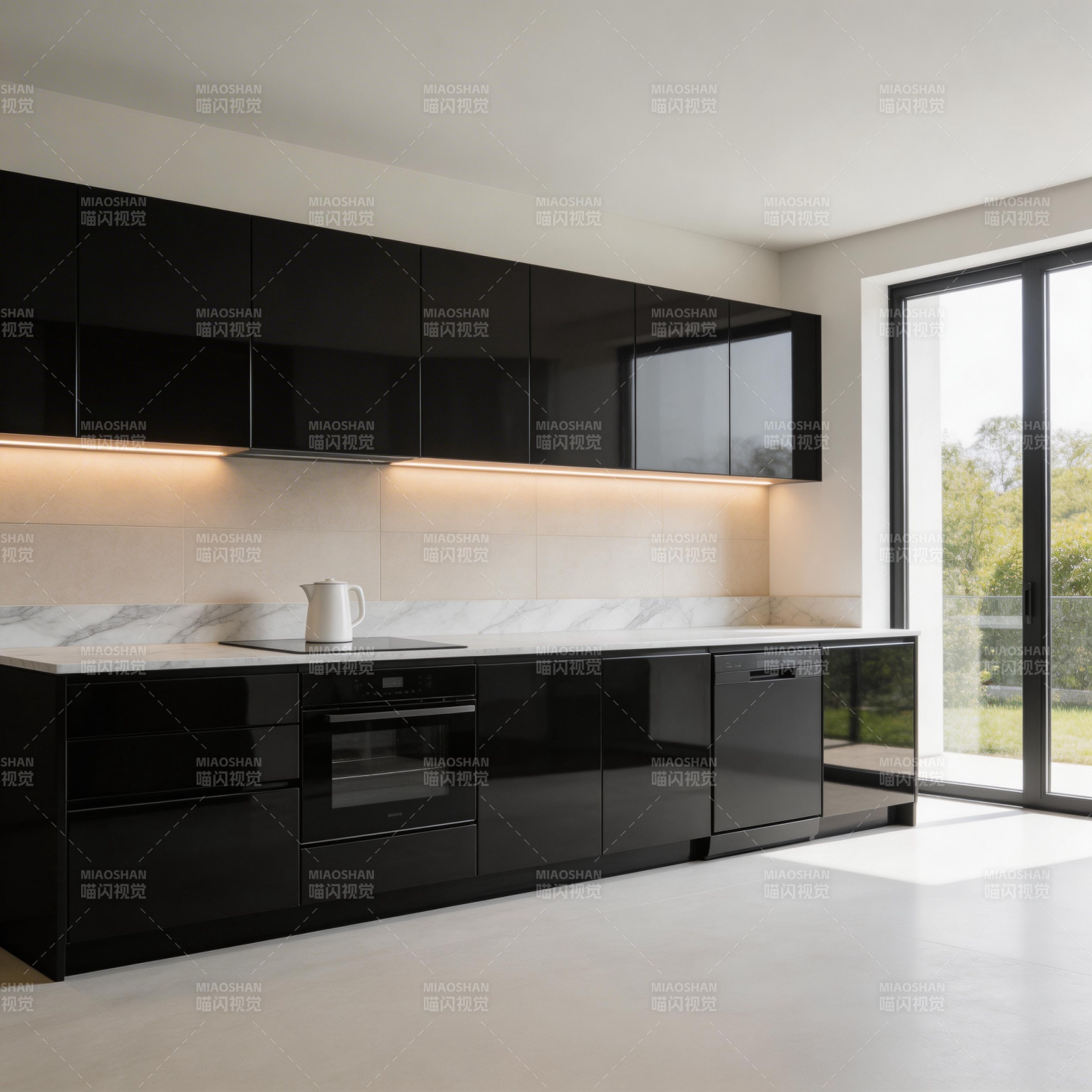 现代简约厨房设计图片