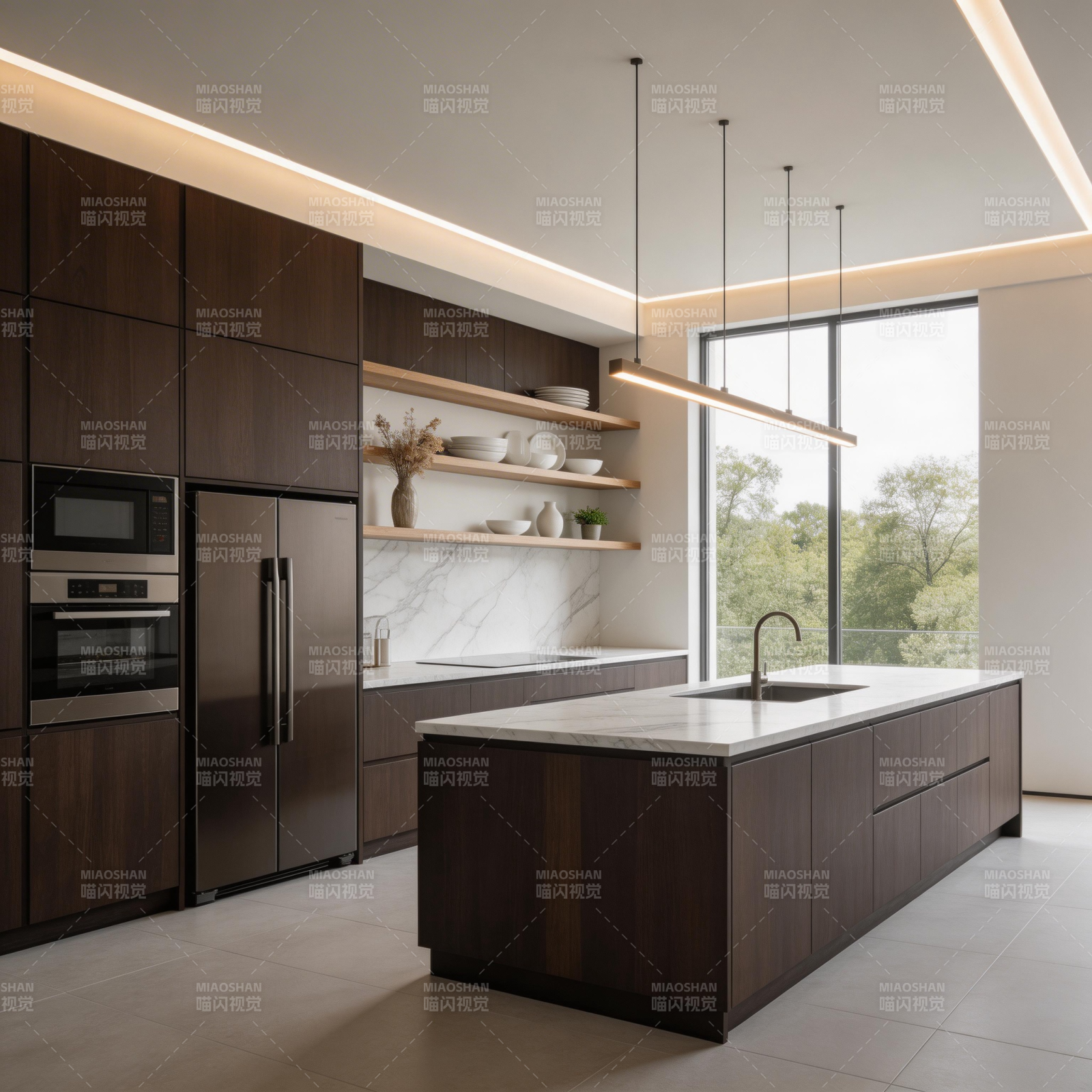 现代厨房设计图片