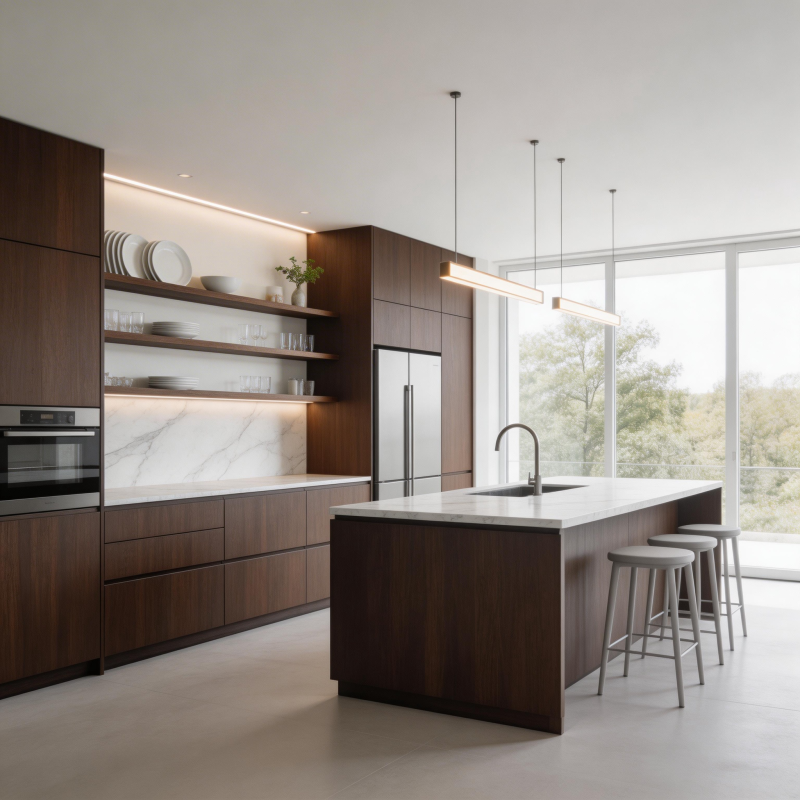 现代简约厨房设计图片