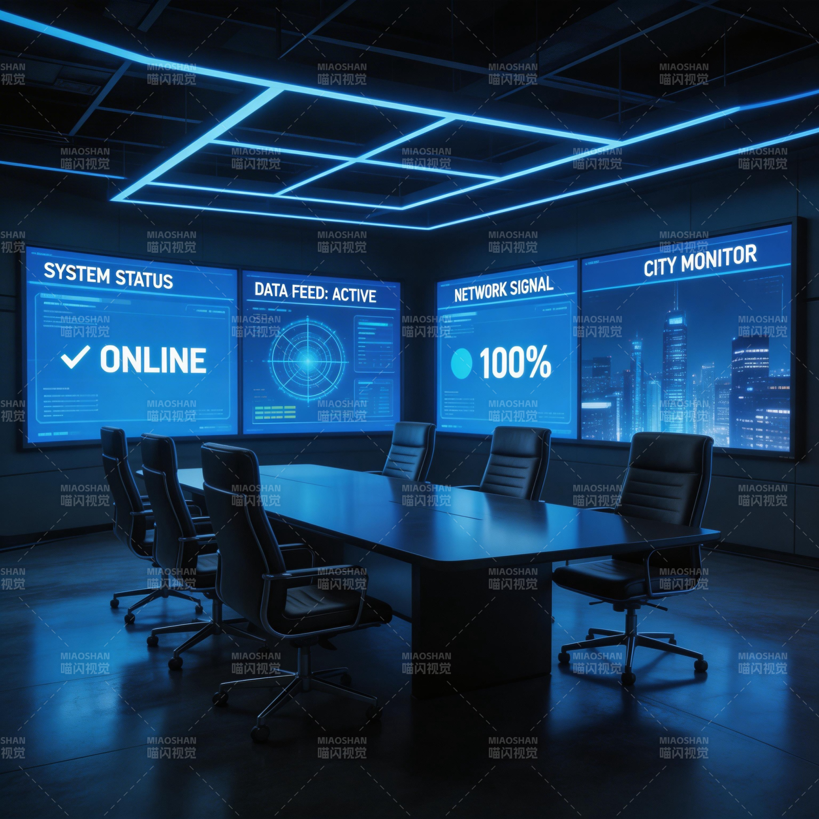 智能监控指挥中心图片