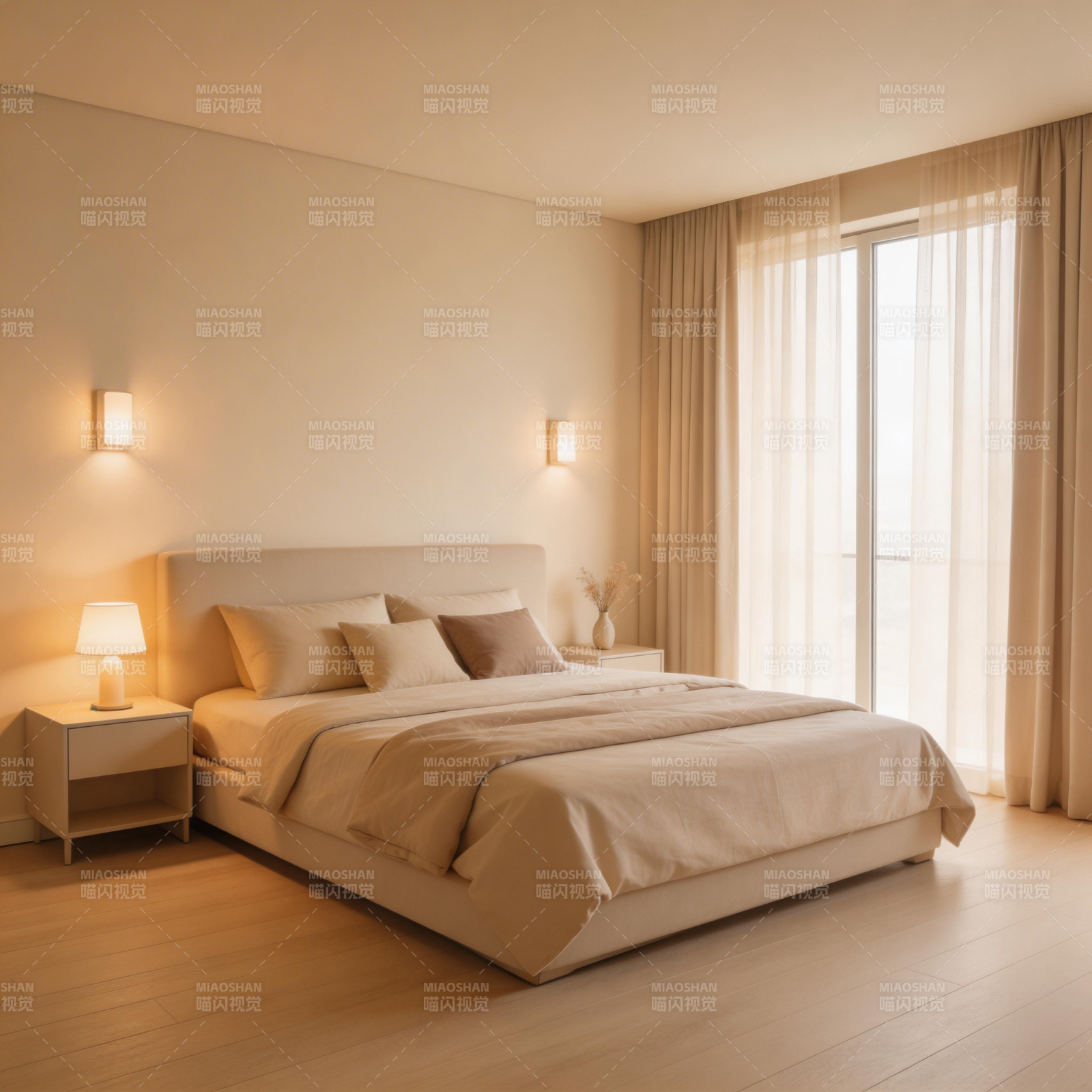 温馨卧室 静谧舒适图片