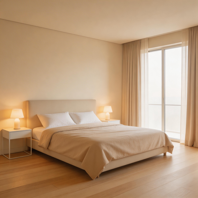 温馨卧室静谧时光图片