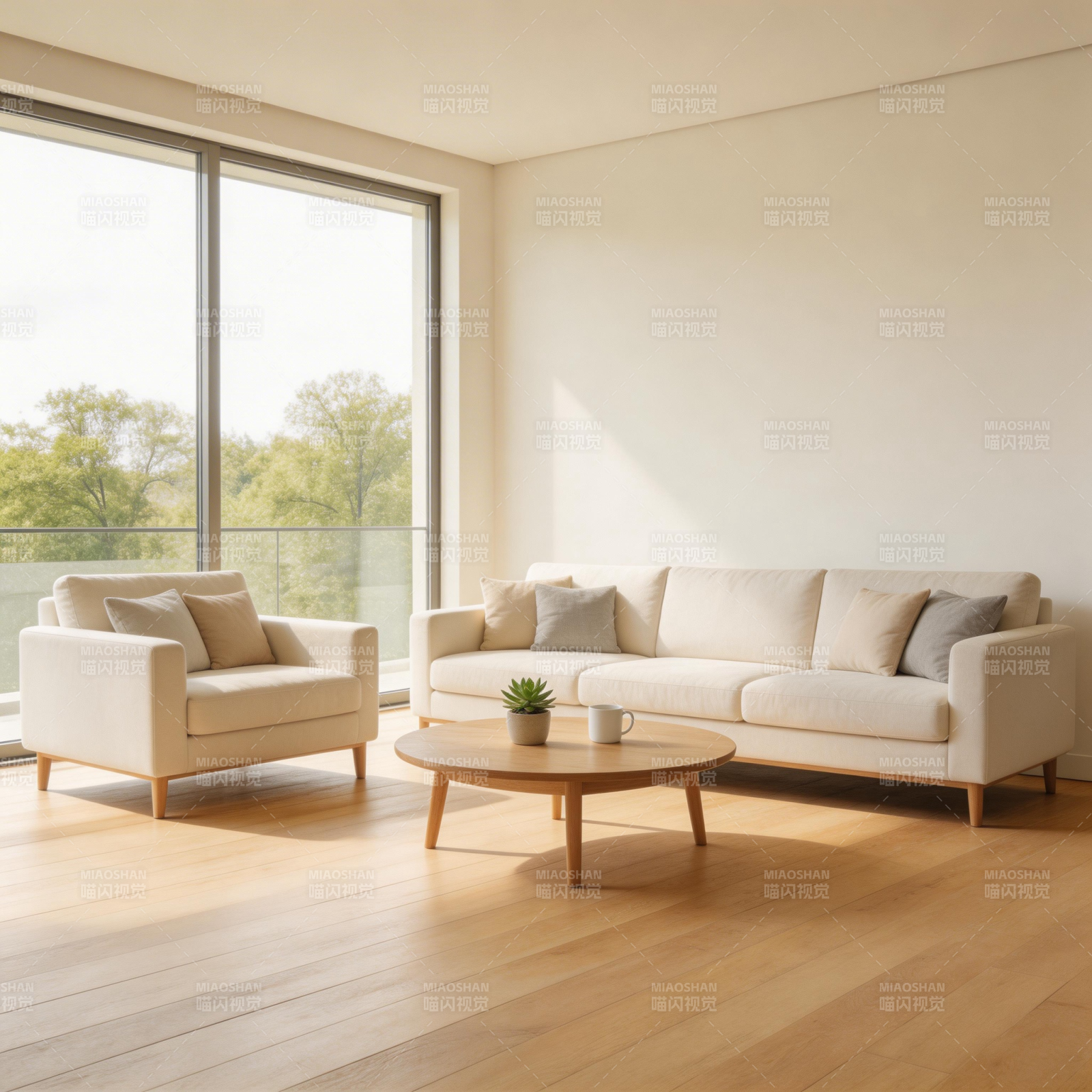 简约客厅 自然光感图片