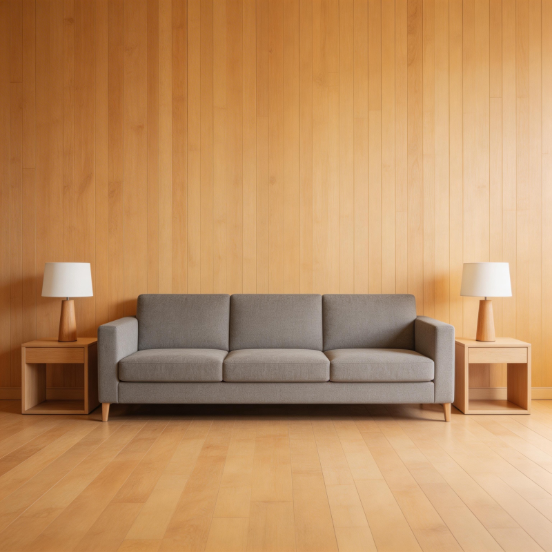 简约客厅沙发布置图片