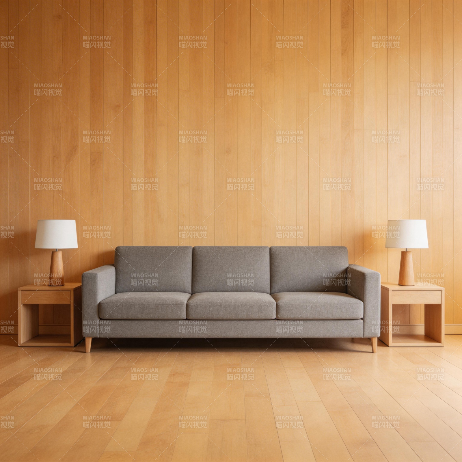 简约客厅沙发布置图片