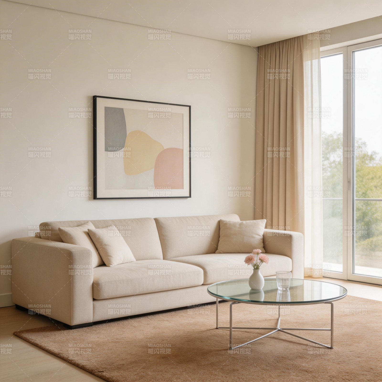 简约客厅 温馨雅致图片