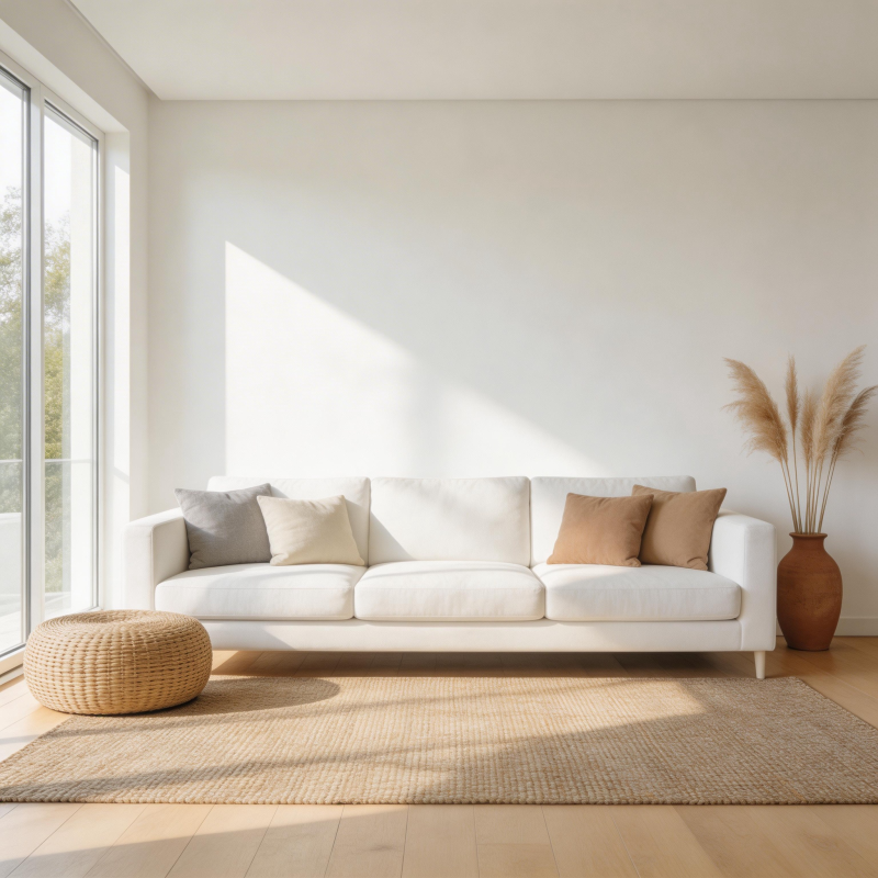 简约客厅阳光照图片