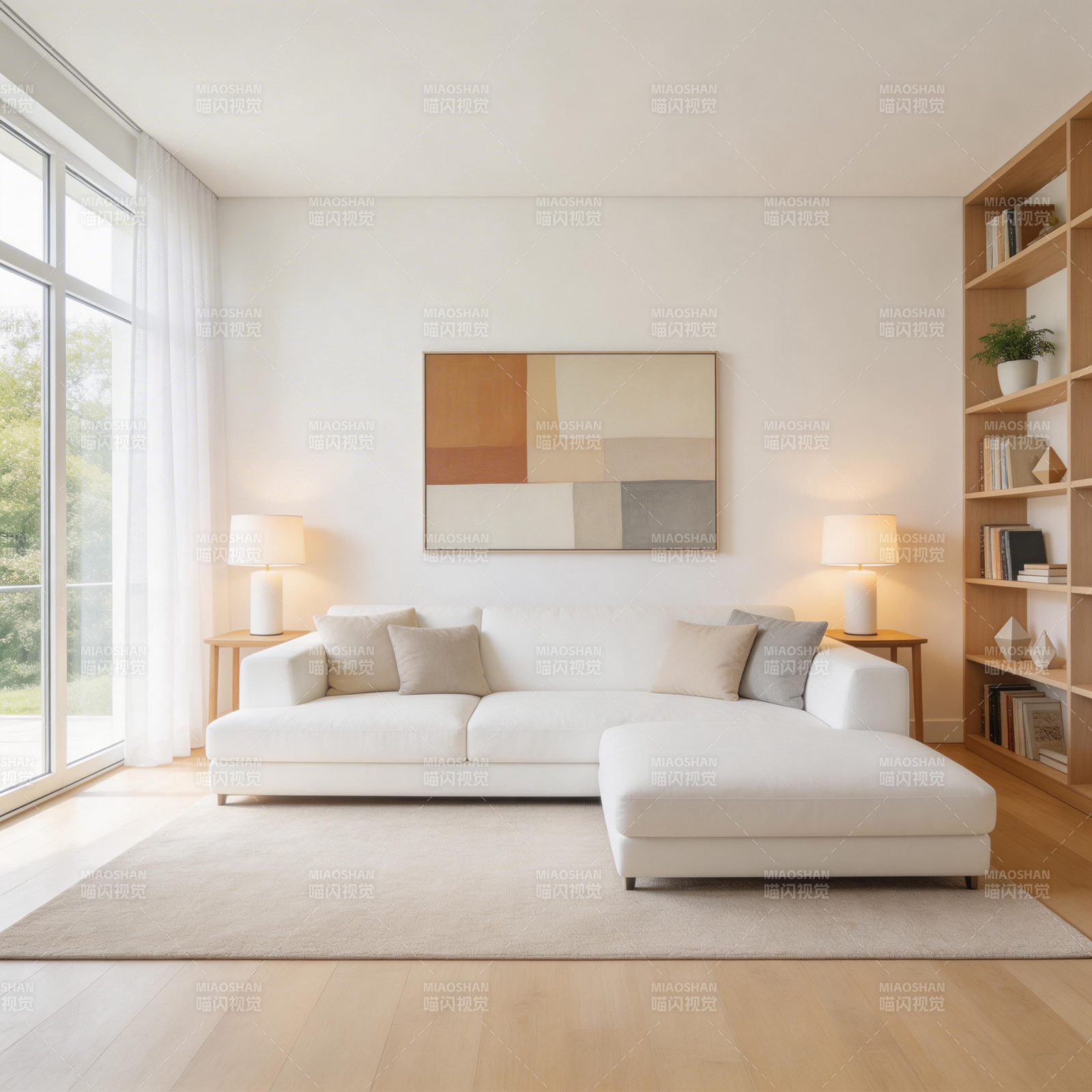 简约现代客厅设计图片