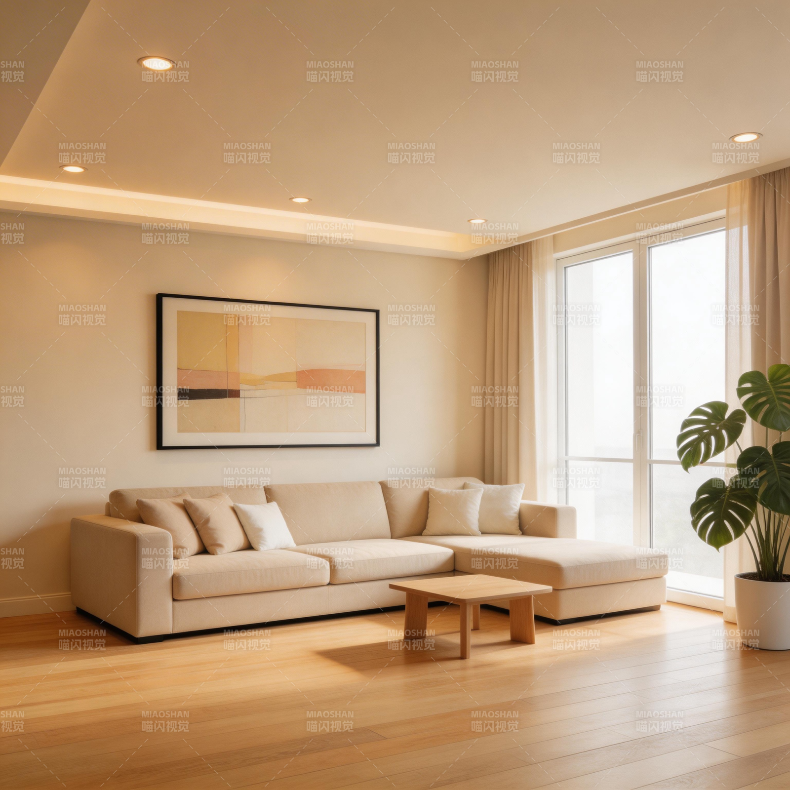 现代简约客厅设计图片