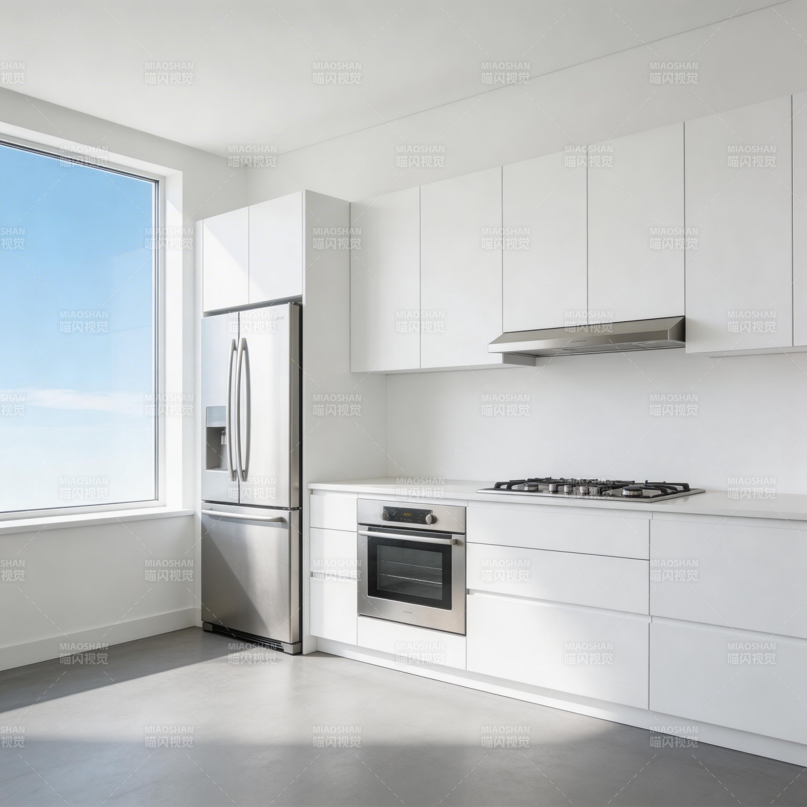 现代简约厨房设计图片