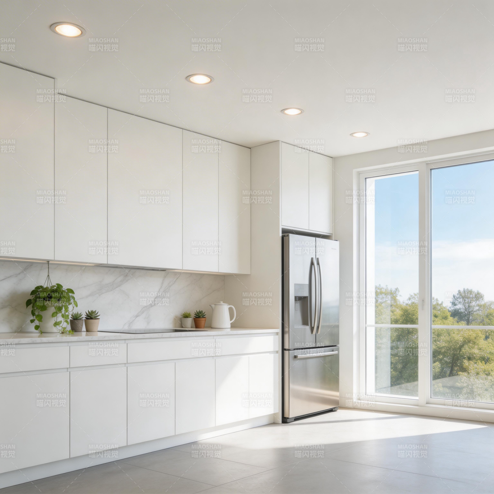 现代简约厨房设计图片