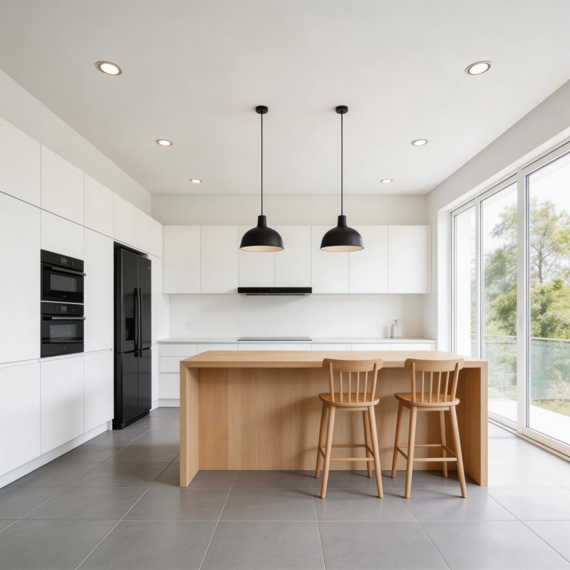 现代简约厨房设计图片