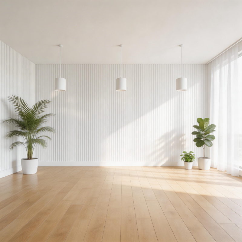 简约明亮的室内空间图片