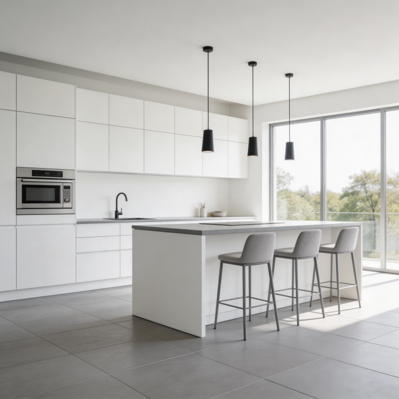 现代简约厨房设计图片