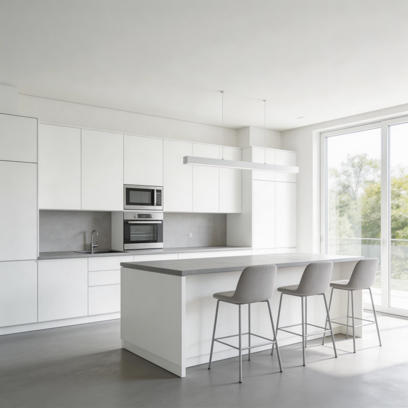 现代简约厨房设计图片