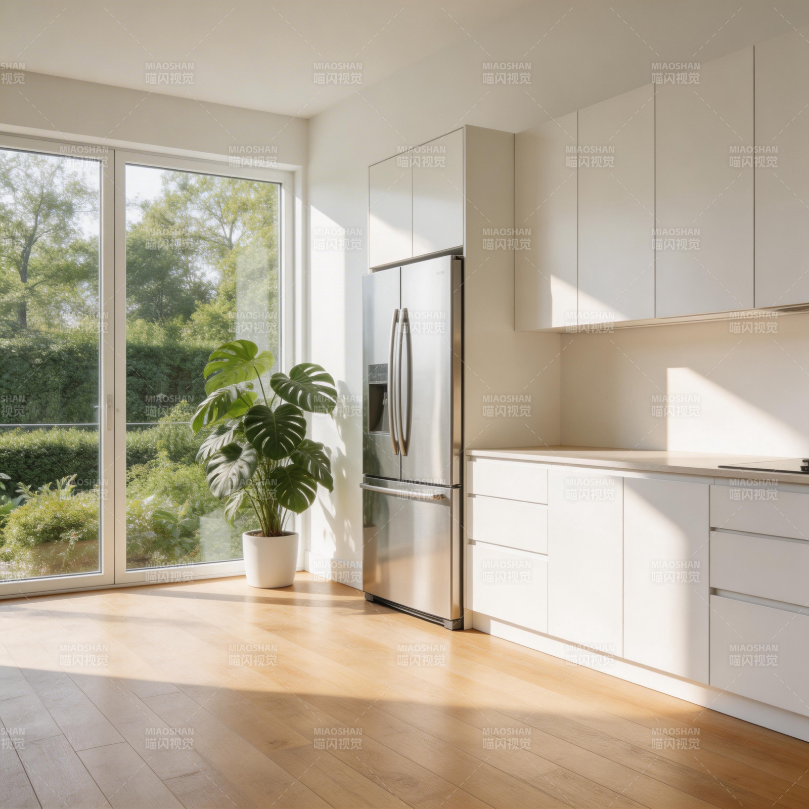 现代简约厨房图片