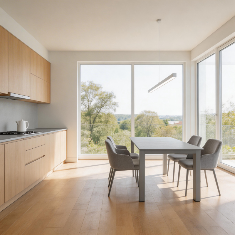 现代简约厨房餐厅图片