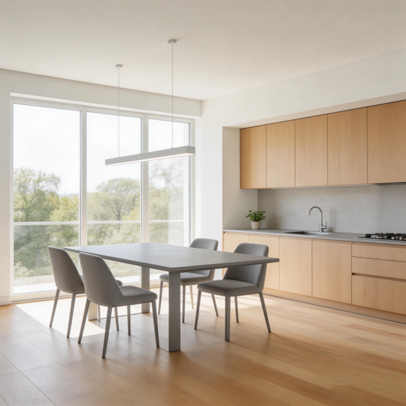 现代简约厨房餐厅图片