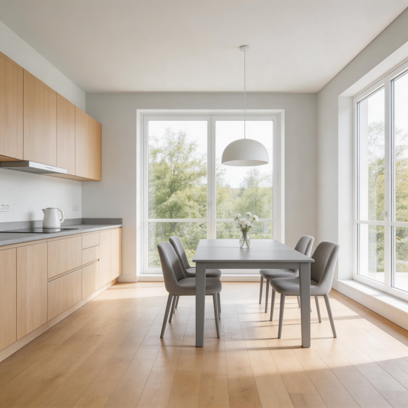 现代简约厨房餐厅图片