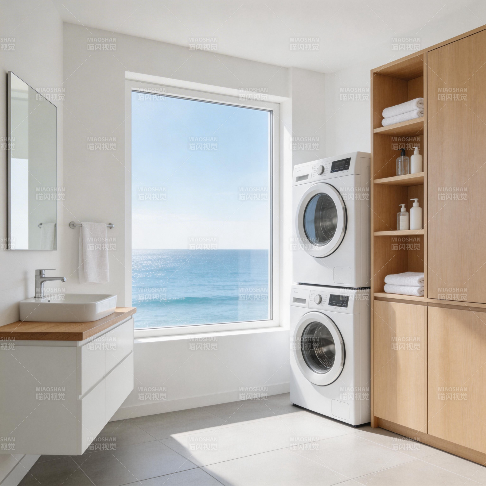 海景洗衣房图片